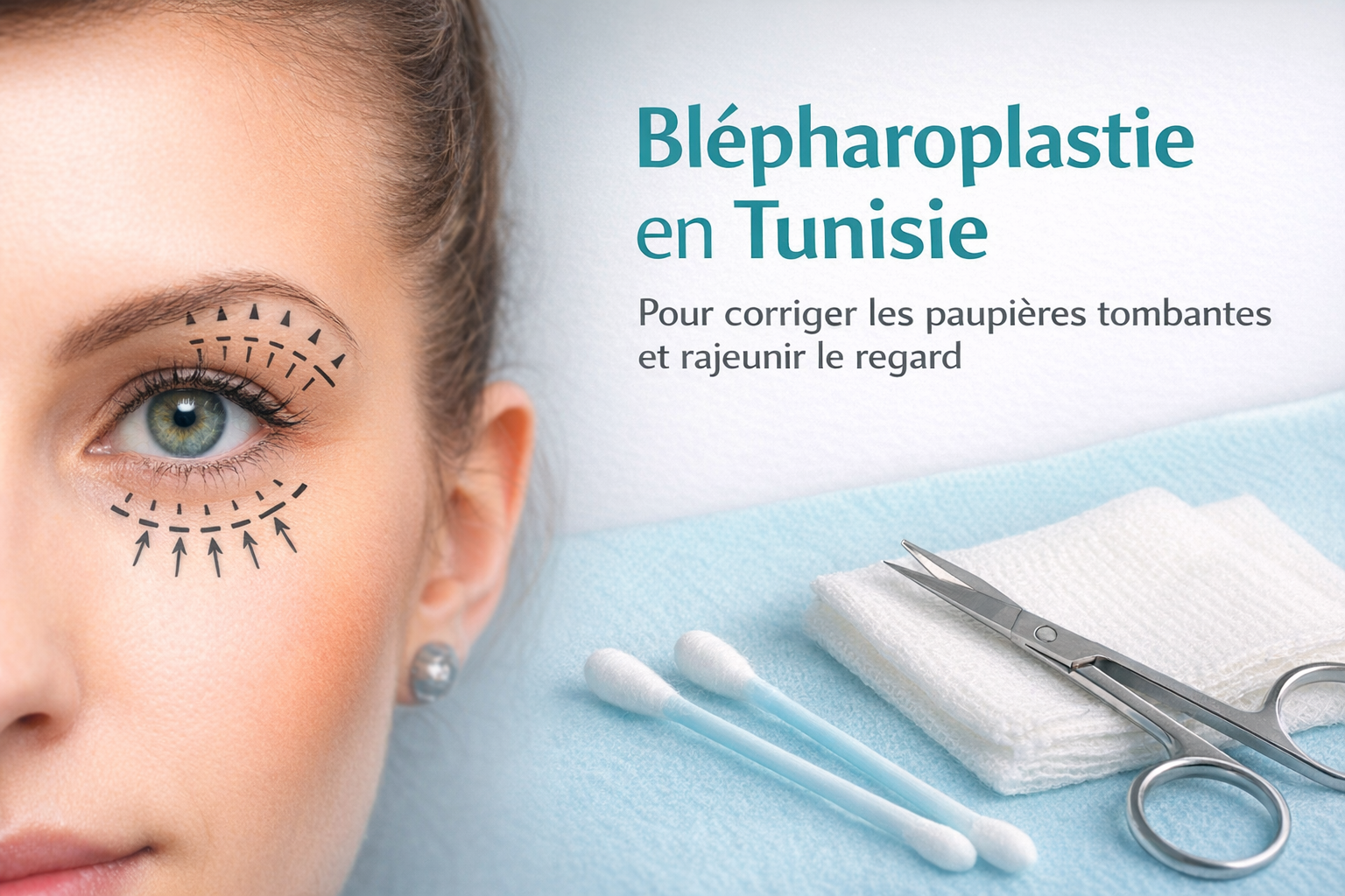 Comment la blépharoplastie vous permet de paraître plus jeune ?