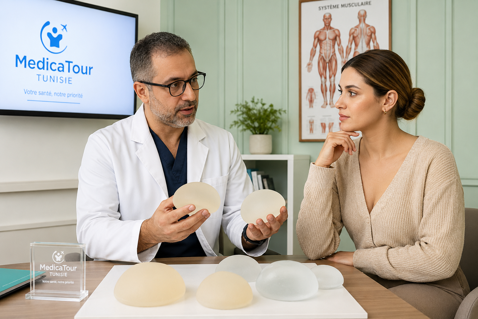 Augmentation mammaire en Tunisie : implants, résultats et conseils avant l’intervention