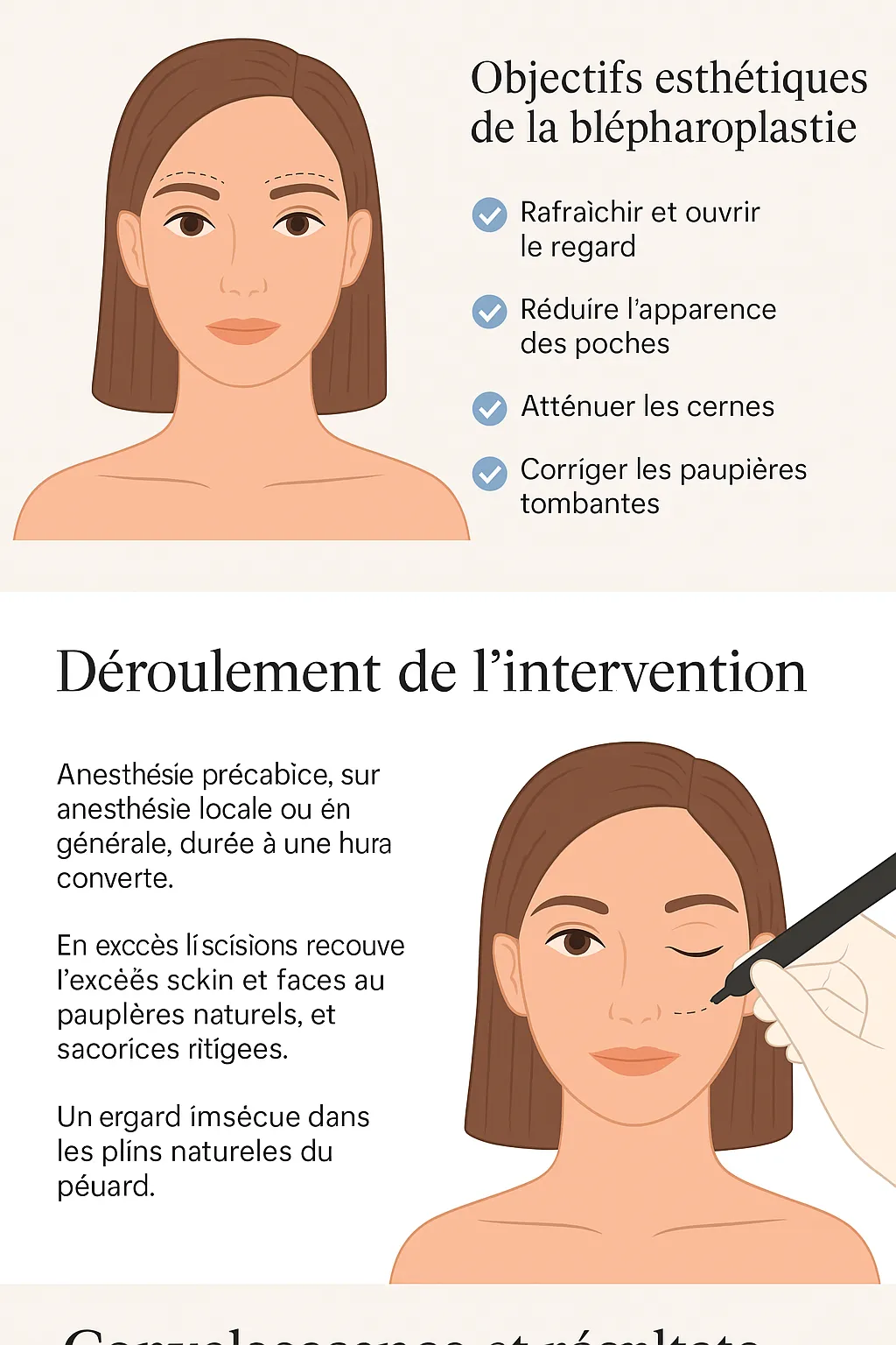 Chirurgie du regard : retrouver un regard jeune et reposé